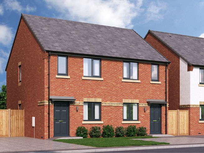 2 bedroom houses - artist's impression subject to change